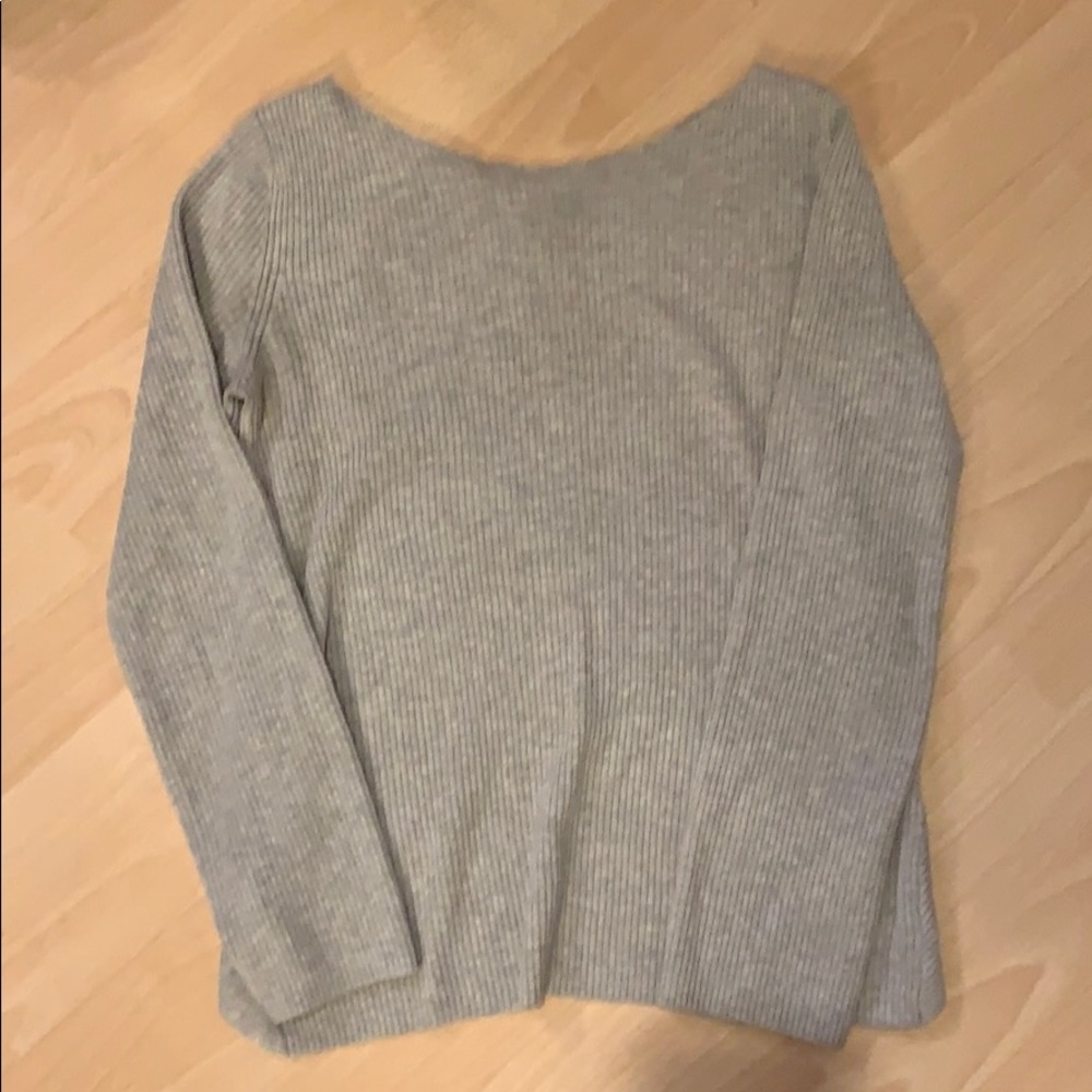 Wool and linen sweater